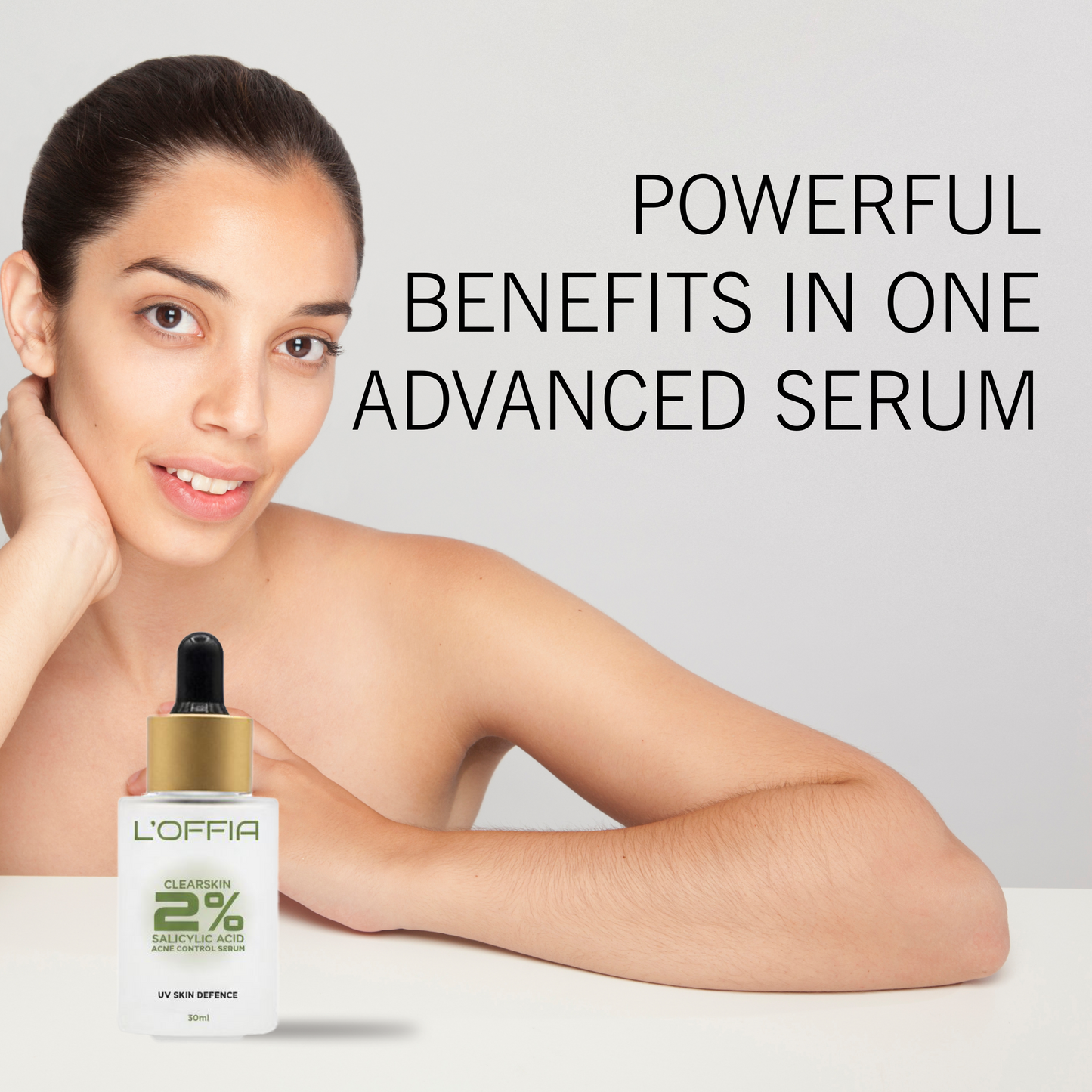 L’Offia ClearSkin 2% Salicylic Acid Acne Control Serum for Pimples & Oily Skin – 30ml