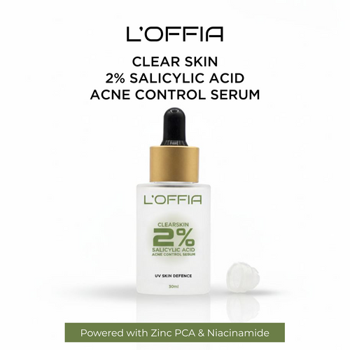L’Offia ClearSkin 2% Salicylic Acid Acne Control Serum for Pimples & Oily Skin – 30ml