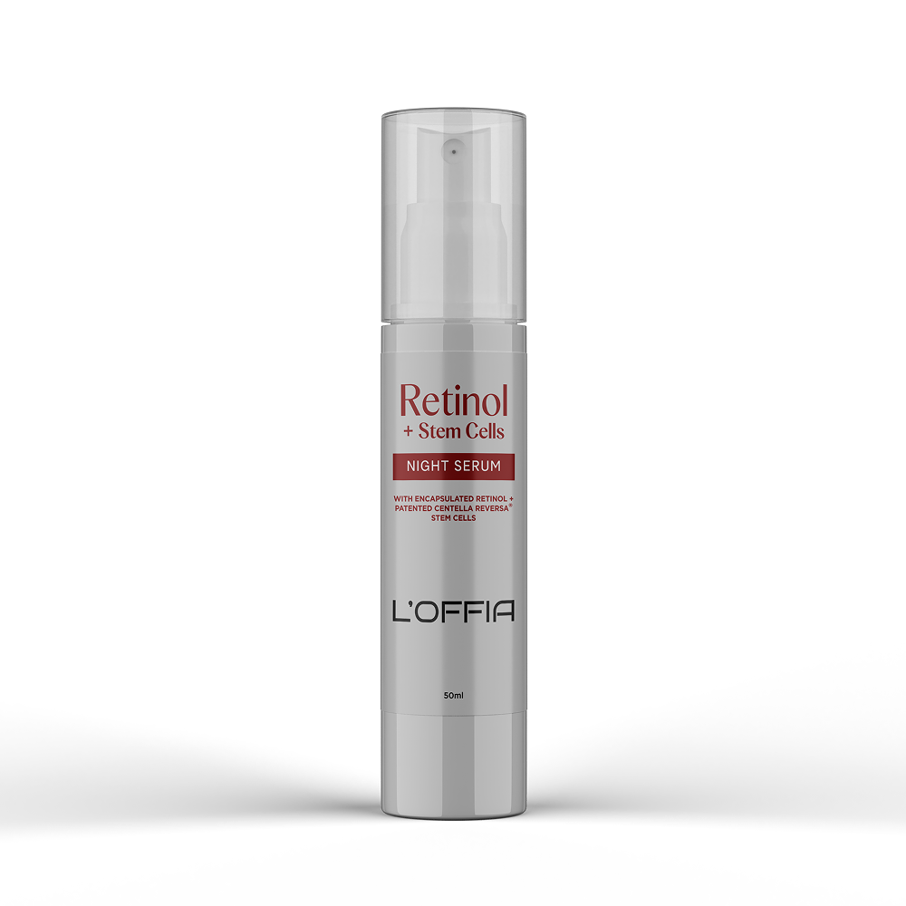 L’Offia Retinol + Stem Cells Night Serum – Anti-Aging & Wrinkle Repair (30ml)