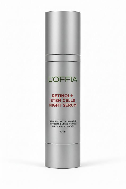 L’Offia Retinol + Stem Cells Night Serum – Anti-Aging & Wrinkle Repair (30ml)