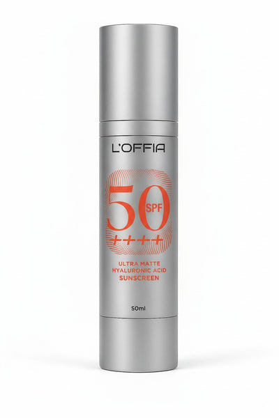 L’Offia Ultra Matte Hyaluronic Acid Sunscreen SPF 50 PA++++ | Oil-Free