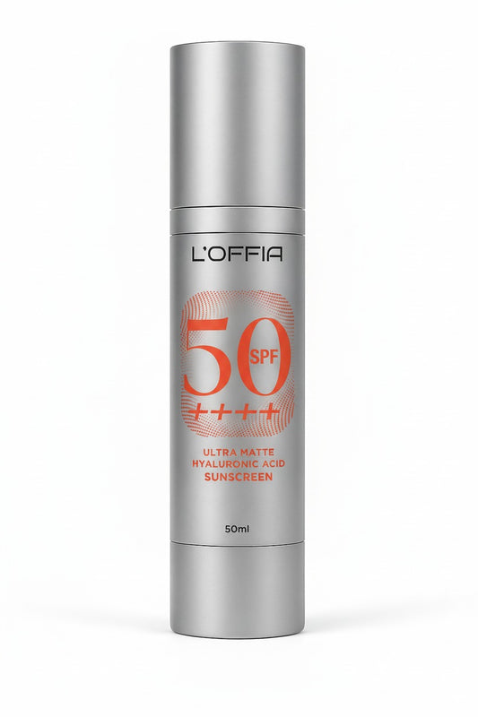 L’Offia Ultra Matte Hyaluronic Acid Sunscreen SPF 50 PA++++ | Oil-Free