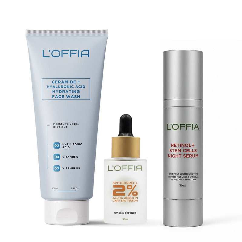 Cosmetic products showcase